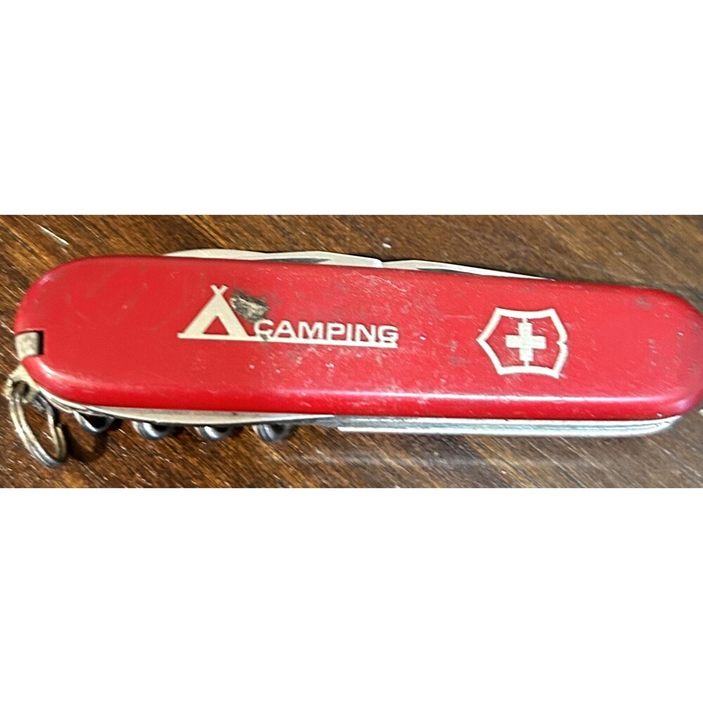 Vintage Victorinox Red Camping Swiss Army Utility Knife